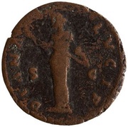 As - Faustina the Younger DIANA LVCIF S C; Diana, Rome, 161-176 reverse image