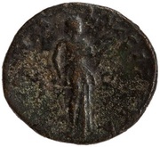 As - Faustina the Younger DIANA LVCIFERA S C; Diana, Rome, 161-176 reverse image