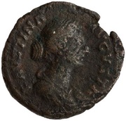 As - Faustina the Younger HILARITAS S C; Hilaritas obverse image