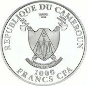 1000 Francs Union Pacific 119 obverse image