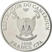 1000 Francs Unicorn III obverse image