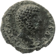 As - Lucius Verus FELIC AVG TR P III COS II S C obverse image