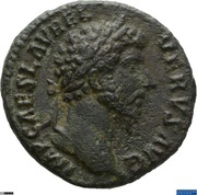 As - Lucius Verus PROFECTIO AVG TR P III COS II S C obverse image