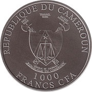 1000 Francs Warthog obverse image