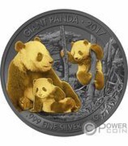 1000 Francs Giant panda reverse image