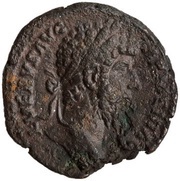 As - Lucius Verus LIBERAL AVG TR P V IMP II COS II S C; Liberalitas obverse image