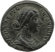 As - Lucilla CONCORDIA S C; Concordia obverse image