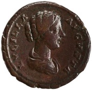 As - Lucilla HILARITAS S C; Hilaritas obverse image