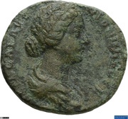 As - Lucilla PIETAS S C; Pietas obverse image