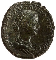 As - Lucilla PVDICITIA S C; Pudicitia obverse image