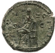 As - Lucilla PVDICITIA S C; Pudicitia, Rome, 164-169 reverse image