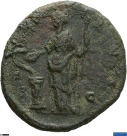 As - Lucilla SALVS S C; Salus, Rome, 164-169 reverse image