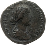 As - Lucilla VENVS S C; Venus obverse image