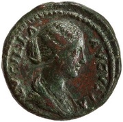 As - Lucilla VENVS S C; Venus and Victory obverse image