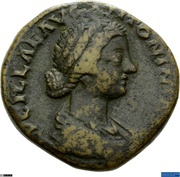 As - Lucilla VESTA S C; Vesta obverse image