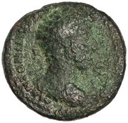 As - Marcus Aurelius TR POT XX IMP IIII COS III S C; Roma obverse image