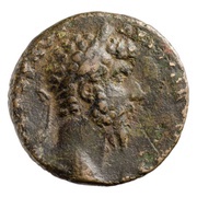 As - Marcus Aurelius TR P XXI IMP IIII COS III S C obverse image