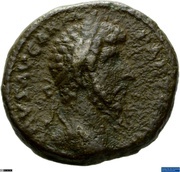 As - Lucius Verus TR P VIII IMP IIII COS III S C; Mars obverse image