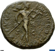 As - Lucius Verus TR P VIII IMP IIII COS III S C; Mars, Rome, 167-168 reverse image