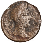 As - Marcus Aurelius SECVRITAS PVBLICA IMP VI COS III S C; Securitas obverse image