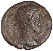 As - Marcus Aurelius ANNONA AVG IMP VII COS III S C obverse image