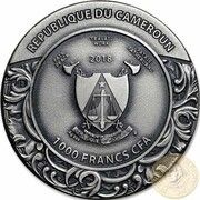1000 Francs St. Aloysius Gonzaga obverse image