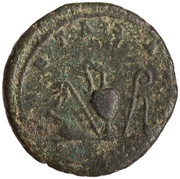 As - Commodus PIETAS AVG S C, Rome, 175-176 reverse image