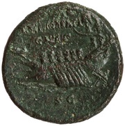 As - Commodus FELICITATI CAES S C, Rome, 176 reverse image