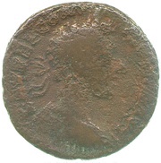 As - Commodus TR P II IMP II COS P P S C; Victory obverse image