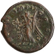 As - Commodus TR P III IMP II COS P P S C; Victory, Rome, 178 reverse image