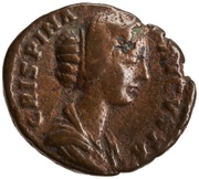 As - Crispina CERES S C; Ceres obverse image