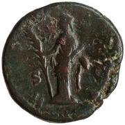 As - Crispina HILARITAS S C; Hilaritas, Rome, 178-191 reverse image