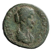 As - Crispina IVNO REGINA S C; Juno obverse image