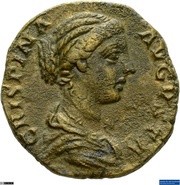 As - Crispina IVNO REGINA S C; Juno obverse image
