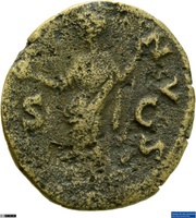 As - Crispina VENVS S C; Venus, Rome, 178-191 reverse image
