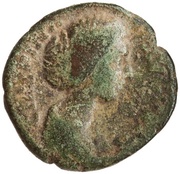 As - Crispina VENVS FELIX S C; Venus and Victory obverse image