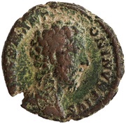 As - Marcus Aurelius Divus CONSECRATIO S C obverse image
