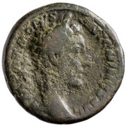 As - Commodus FEL AVG TR P VI IMP IIII COS III P P S C; Felicitas obverse image