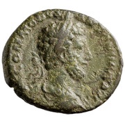 As - Commodus TR P VIII IMP V COS IIII P P S C; Fortuna obverse image