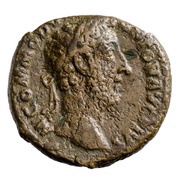 As - Commodus MVNIFICENTIA AVG TR P VIIII IMP VI COS IIII P P S C obverse image