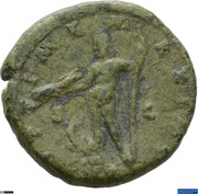 As - Commodus OPTIME MAXIME COS V P P S C; Jupiter, Rome, 186-189 reverse image