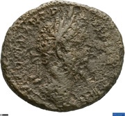 As - Commodus FOR RED P M TR P XIII IMP VIII COS V P P S C; Fortuna obverse image