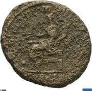 As - Commodus FOR RED P M TR P XIII IMP VIII COS V P P S C; Fortuna, Rome, 187-188 reverse image