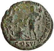 As - Commodus HERC COMMODIANO P M TR P XVI COS VI S C; Hercules, Rome, 190-191 reverse image