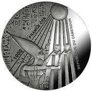 1000 Francs Egyptian ankh obverse image
