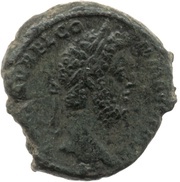 As - Commodus P M TR P XVII IMP VIII COS VII P P S C; Fortuna obverse image