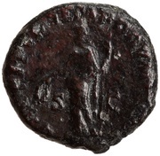 As - Pertinax LAETITIA TEMPORVM COS II S C; Laetitia, Rome, 193 reverse image