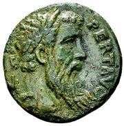 As - Pertinax OPI DIVIN TR P COS II S C; Ops obverse image