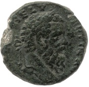 As - Pertinax PROVIDENTIAE DEORVM COS II S C; Providentia obverse image