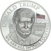 1000 Francs Donald Trump, Cameroon, 2020 reverse image